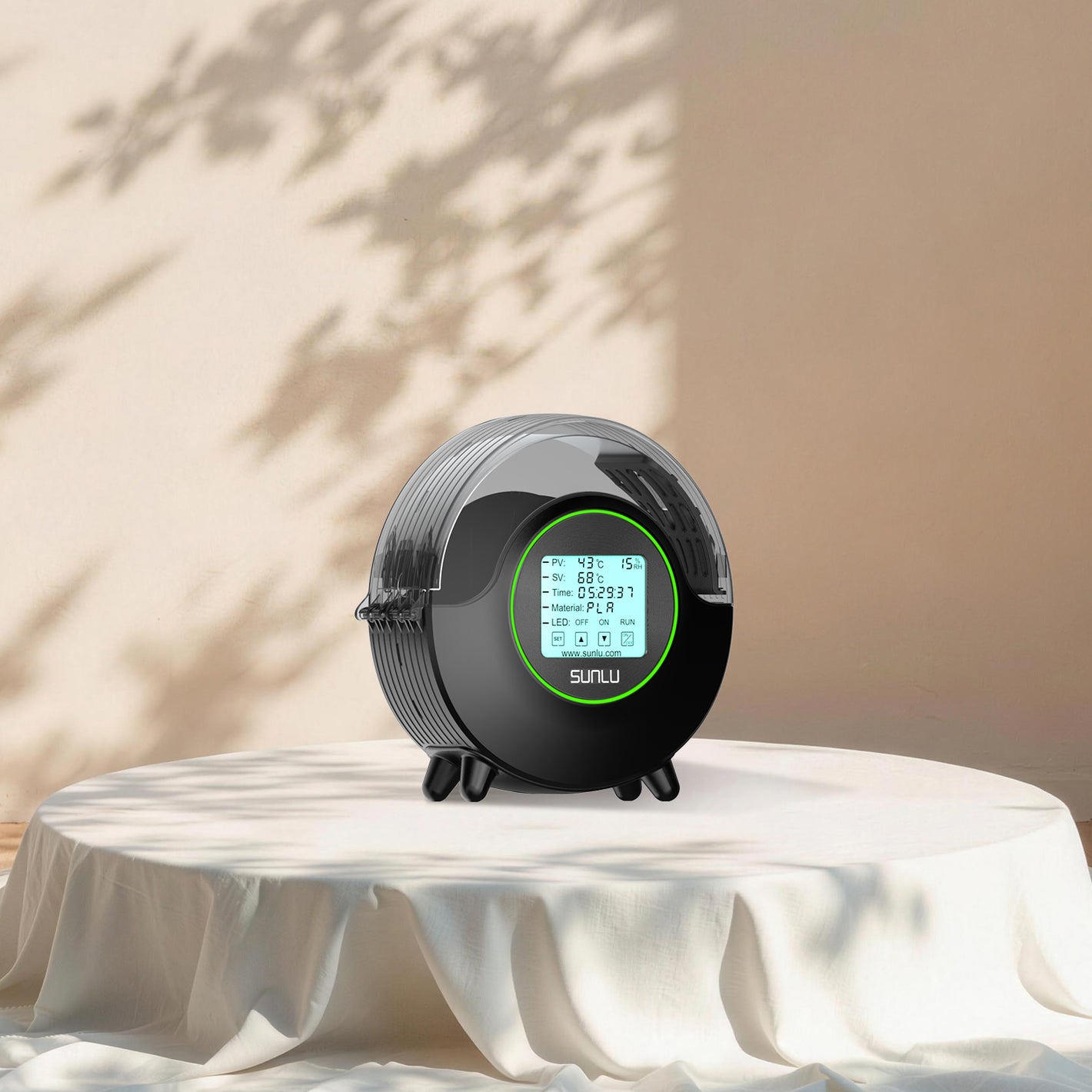 [15% OFF] SUNLU S2 Filament Dryer, 360° Surround Heating During 3D Printing
