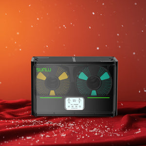 SUNLU FilaDryer S4, Temperature Balance and High Efficiency, the First Dryer for 4 Spools Capacity