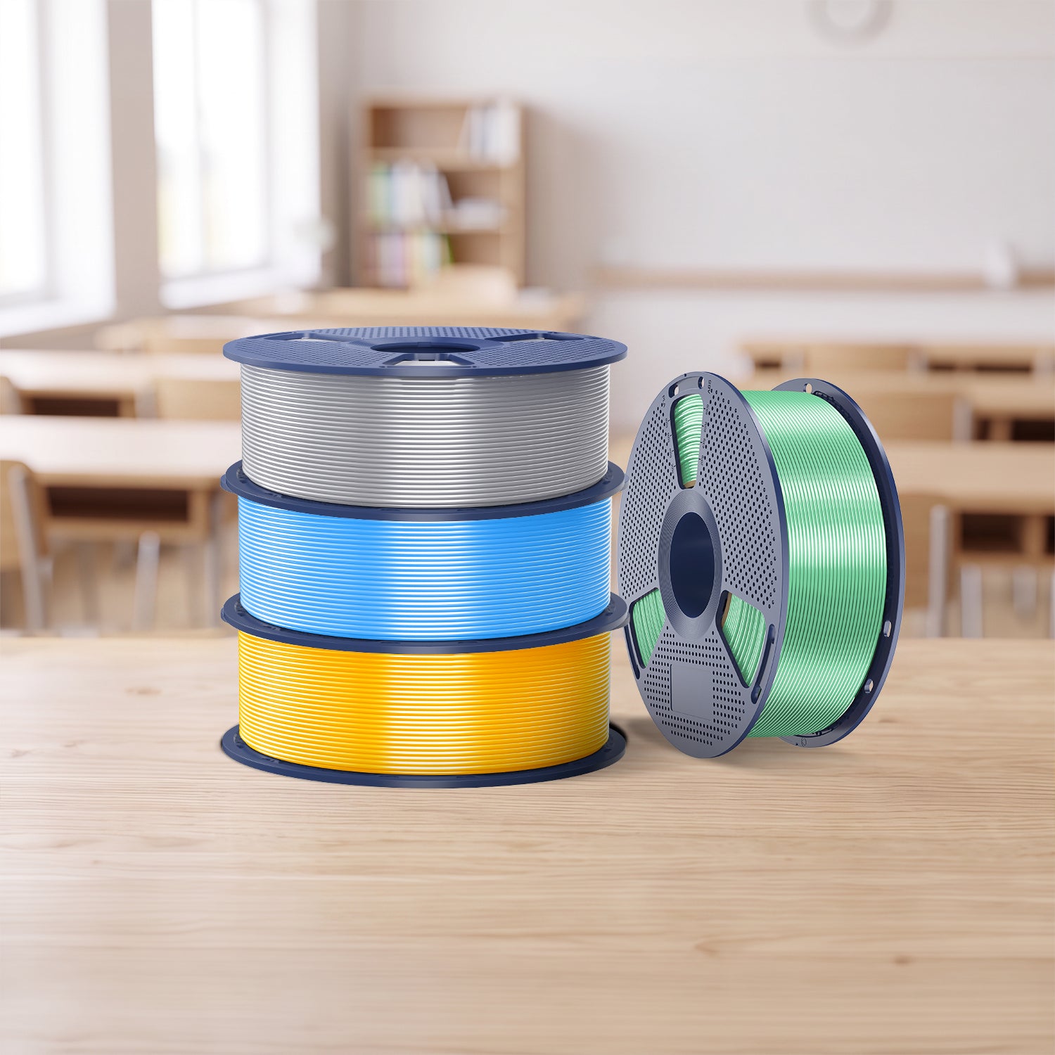 SUNLU SILK PLA Plus (SILK PLA+) 3D Printer Filament 1KG
