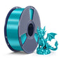 SUNLU SILK PLA+ 2.0(SILK PLA+ V2) 3D Filament 1KG, High Gloss Shiny SILK Filament
