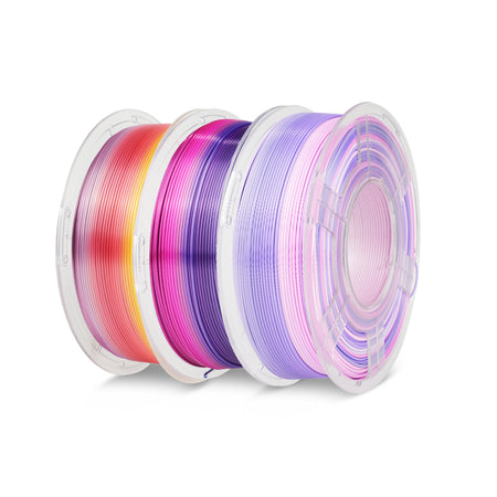 [Spring Combo Sales] SILK Filament, Rainbow Filament and PLA Series Multicolor Bundle