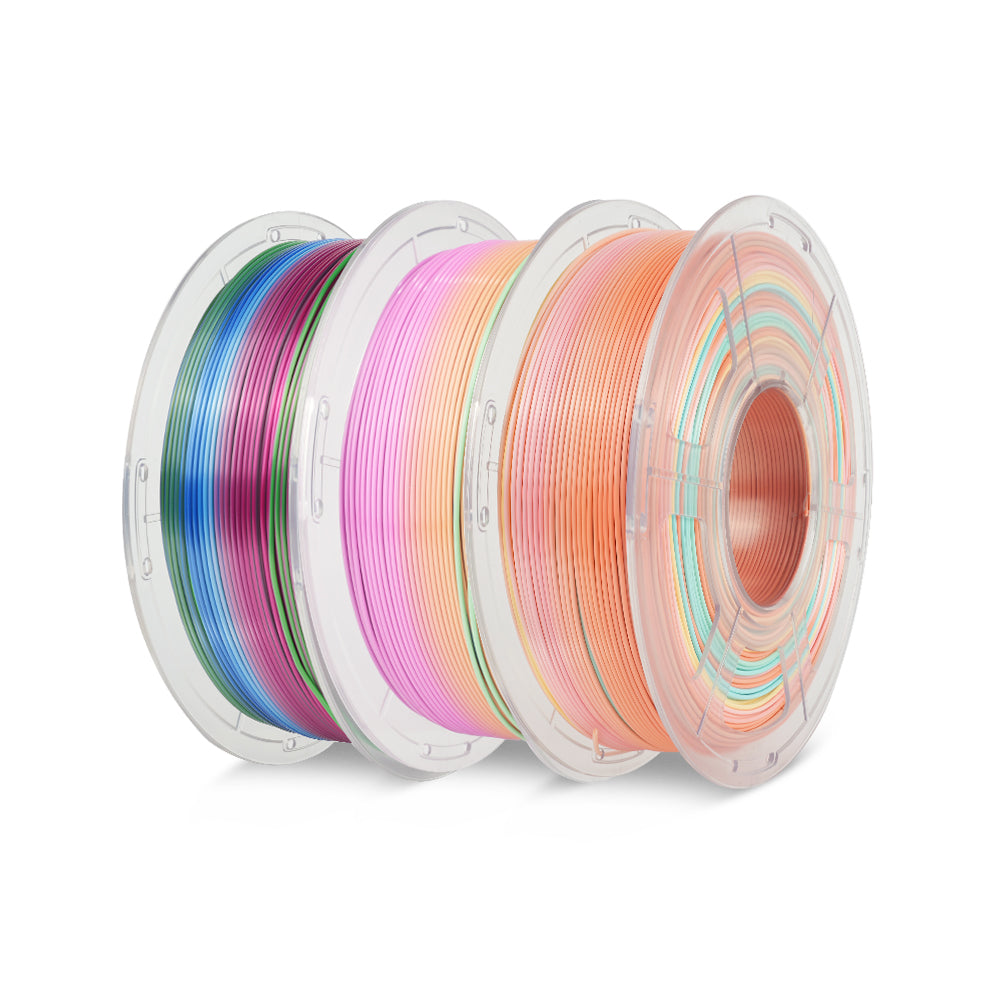 [Spring Combo Sales] SILK Filament, Rainbow Filament and PLA Series Multicolor Bundle