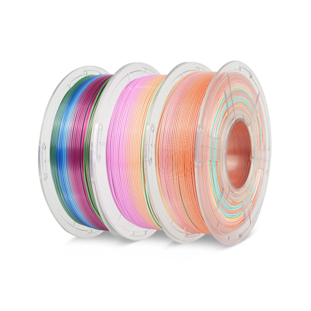 [Spring Combo Sales] SILK Filament, Rainbow Filament and PLA Series Multicolor Bundle