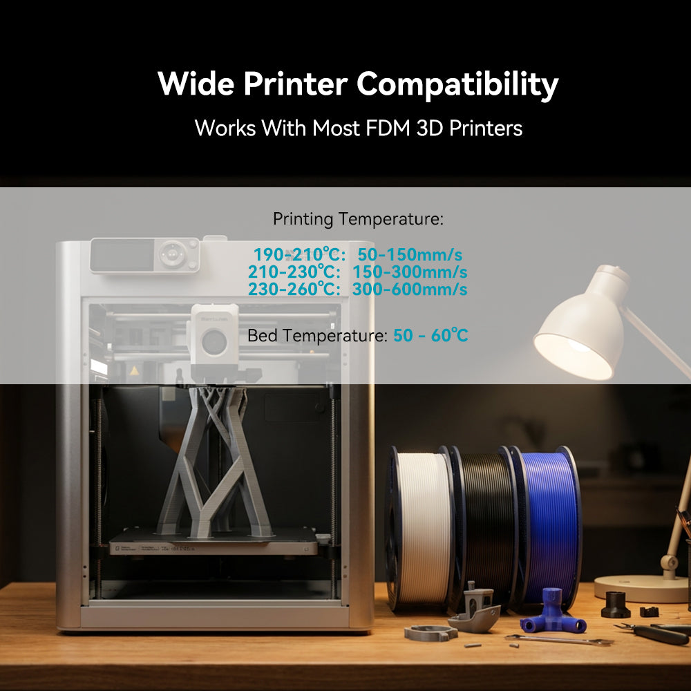 [MOQ: 6KG] High Speed PLA(HS_PLA) 3D Printer Filament 1KG