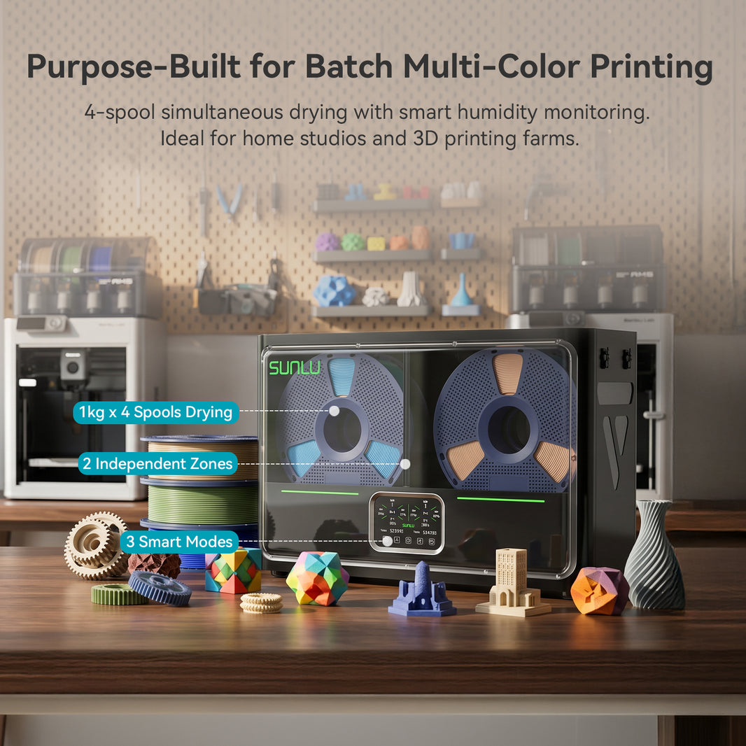 SUNLU Official Store | Filament Dryer Filament Dry Box, 3D Printing Mates