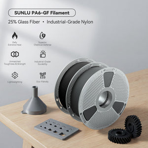 Nylon-6 Glass Fiber (PA6-GF) 3D Printer Filament 1KG