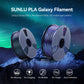 SUNLU PLA Galaxy 1KG, Color-Shifting PLA Esthenic Filament, Sparkling Ultrafine Pearlescent Powder