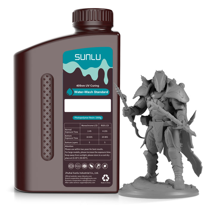 [Get 5 for the Price of 4] SUNLU Classic Formula Resin 1000g, Standard Resin Collection