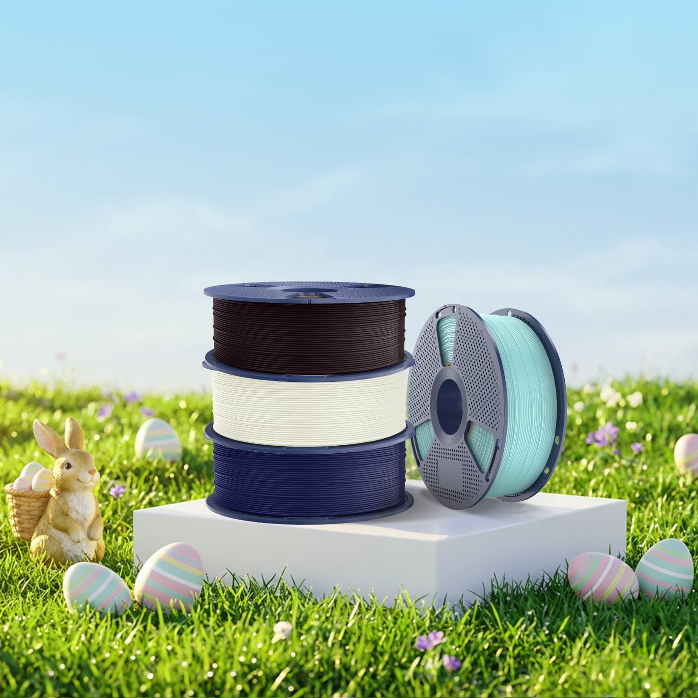 Filament d'imprimante 3D TPU-SILK (TPU texturé en SOIE) 1KG