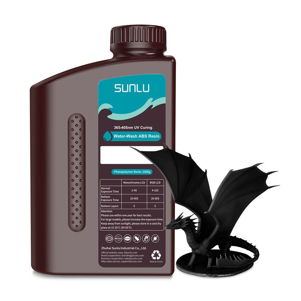 [MOQ: 6Bottles] Water-wash ABS Like Resin 1000G