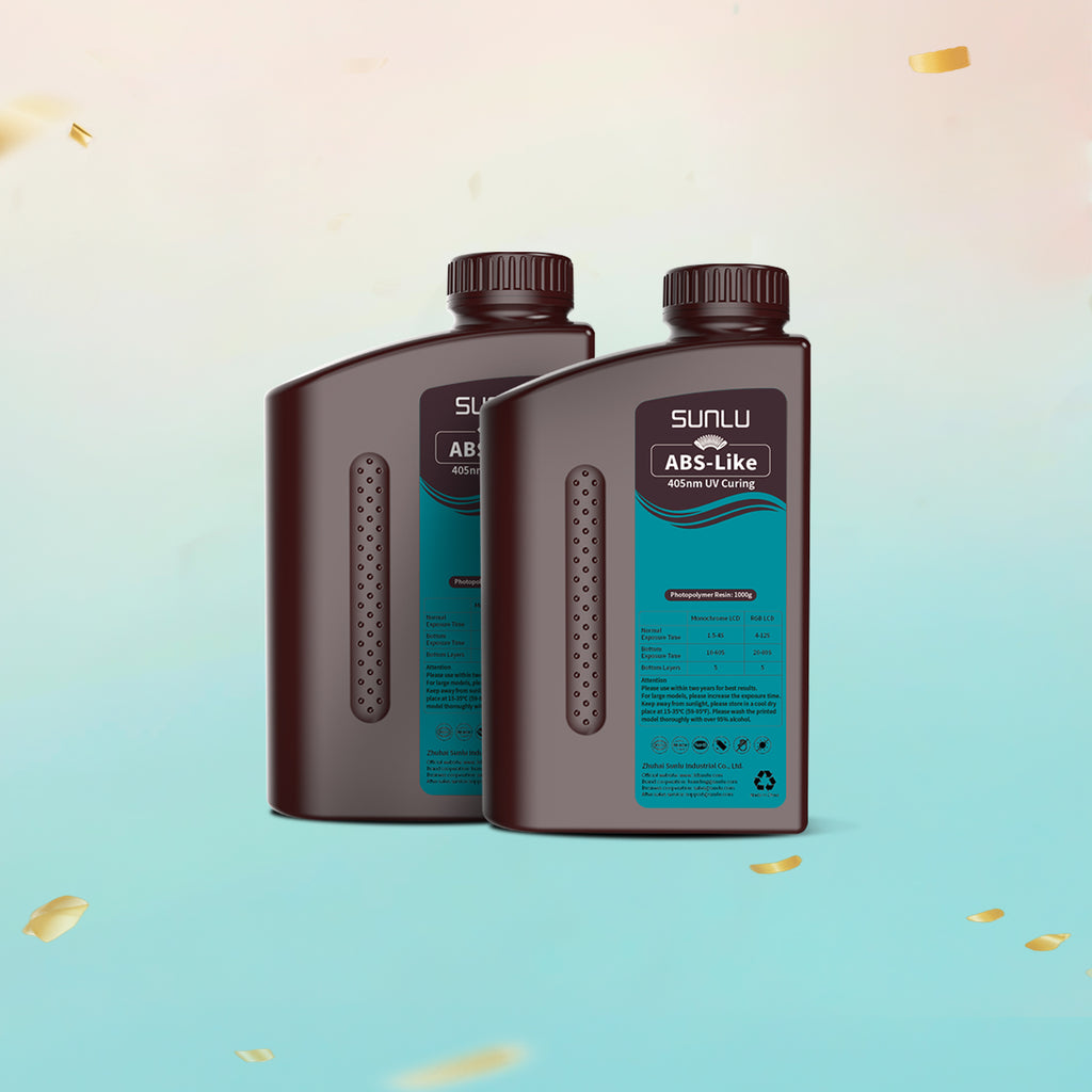 [MOQ: 6Bottles] ABS Like Resin and Water-wash ABS Like Resin 1000G by Sunlu