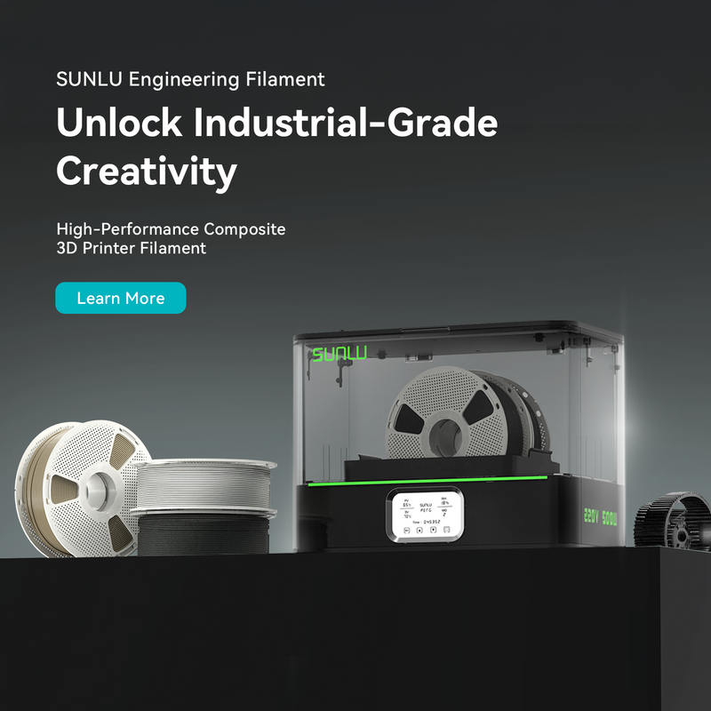 Sunlu Filament Print Examples SUNLU | Affordable 3D Printing Filaments, Filament Dryer and 3D Resins