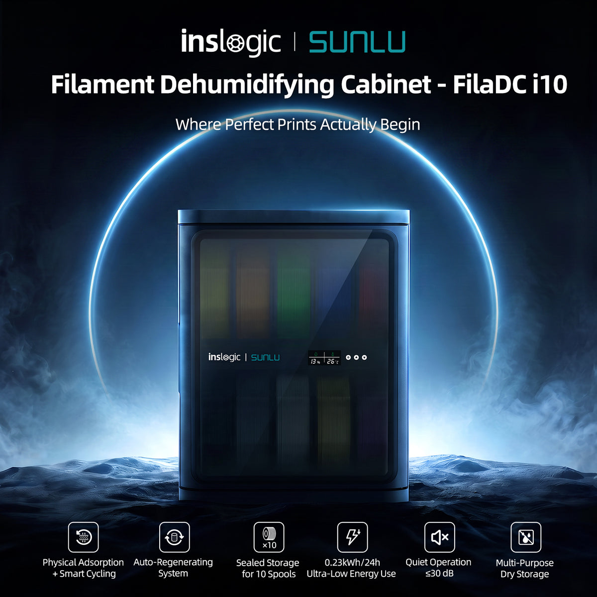 [Pre-order] FilaDC i10 Filament Dehumidifying Cabinet