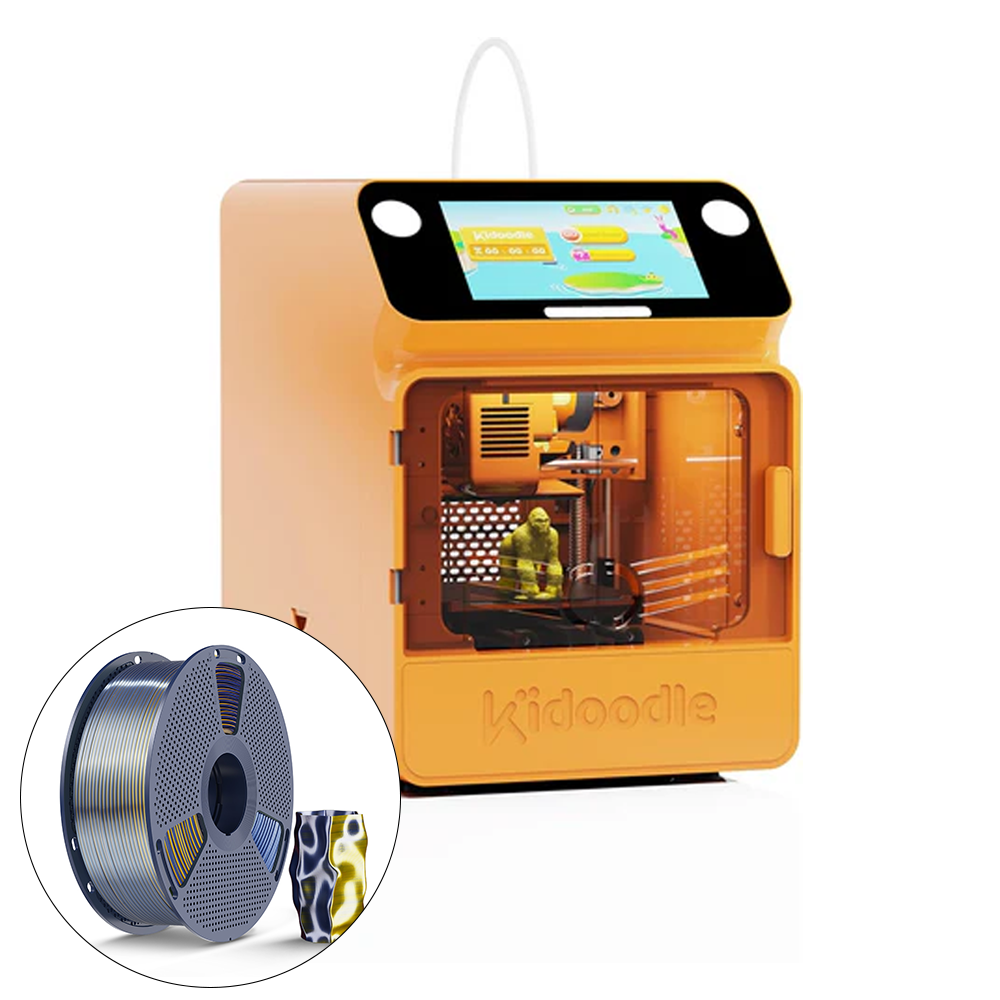 [For Email] Kidoodle MiniBox A1: 3D Printer for Kids, Unleash Creativity with Kidoodle, 600mm/s High Speed, AutoLiv/Design Safe for Kids/5" Touch Screen, Wi-Fi/App Control, Easy to Install at Home/School (Copy)