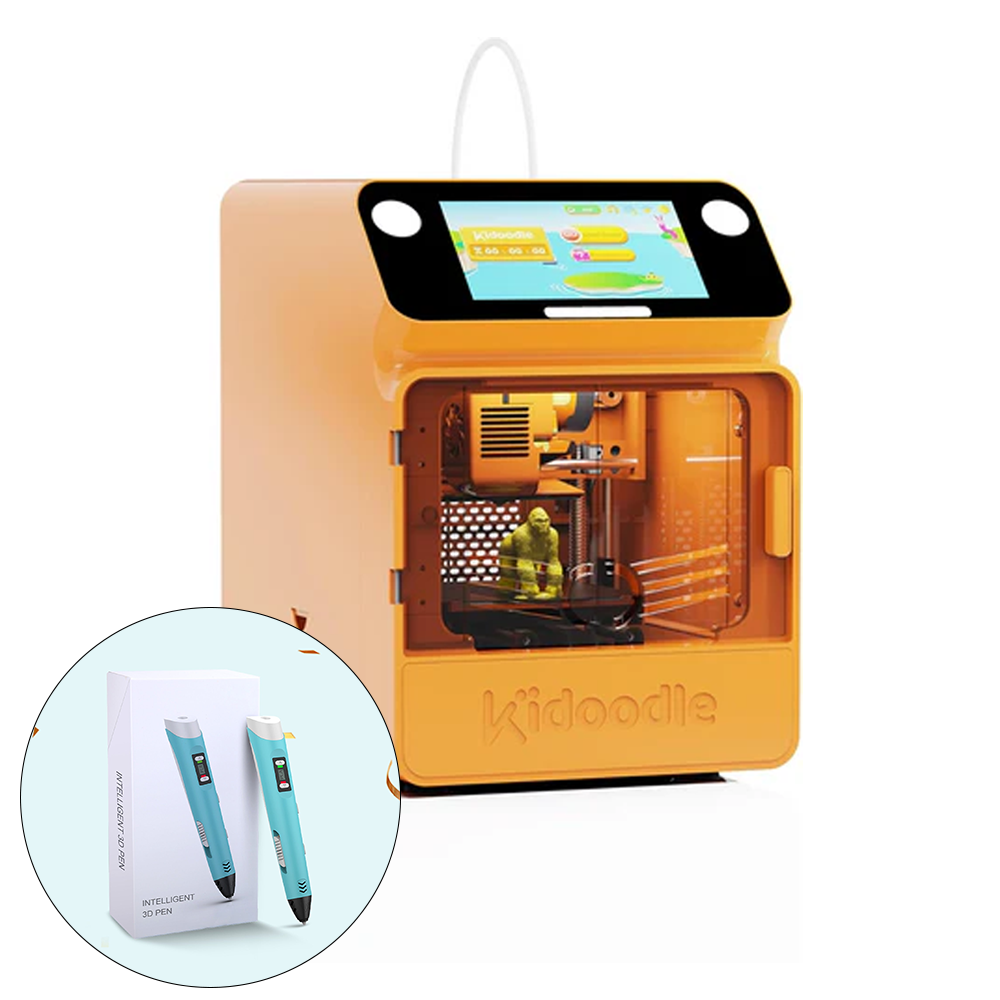[For Email] Kidoodle MiniBox A1: 3D Printer for Kids, Unleash Creativity with Kidoodle, 600mm/s High Speed, AutoLiv/Design Safe for Kids/5" Touch Screen, Wi-Fi/App Control, Easy to Install at Home/School (Copy)