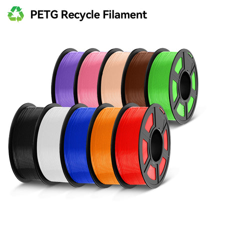 [$9.99 Per Roll] PETG Recycled Filament PETG 3D Printer Filament 1KG/Roll