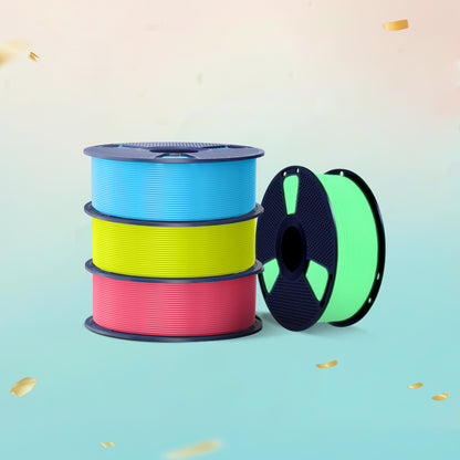 [MOQ: 3KG] PETG Glow in The Dark (Luminous) 3D Printer Filament 1KG