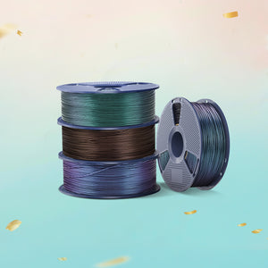 SUNLU PLA Galaxy 1KG, Color-Shifting PLA Esthenic Filament, Sparkling Ultrafine Pearlescent Powder