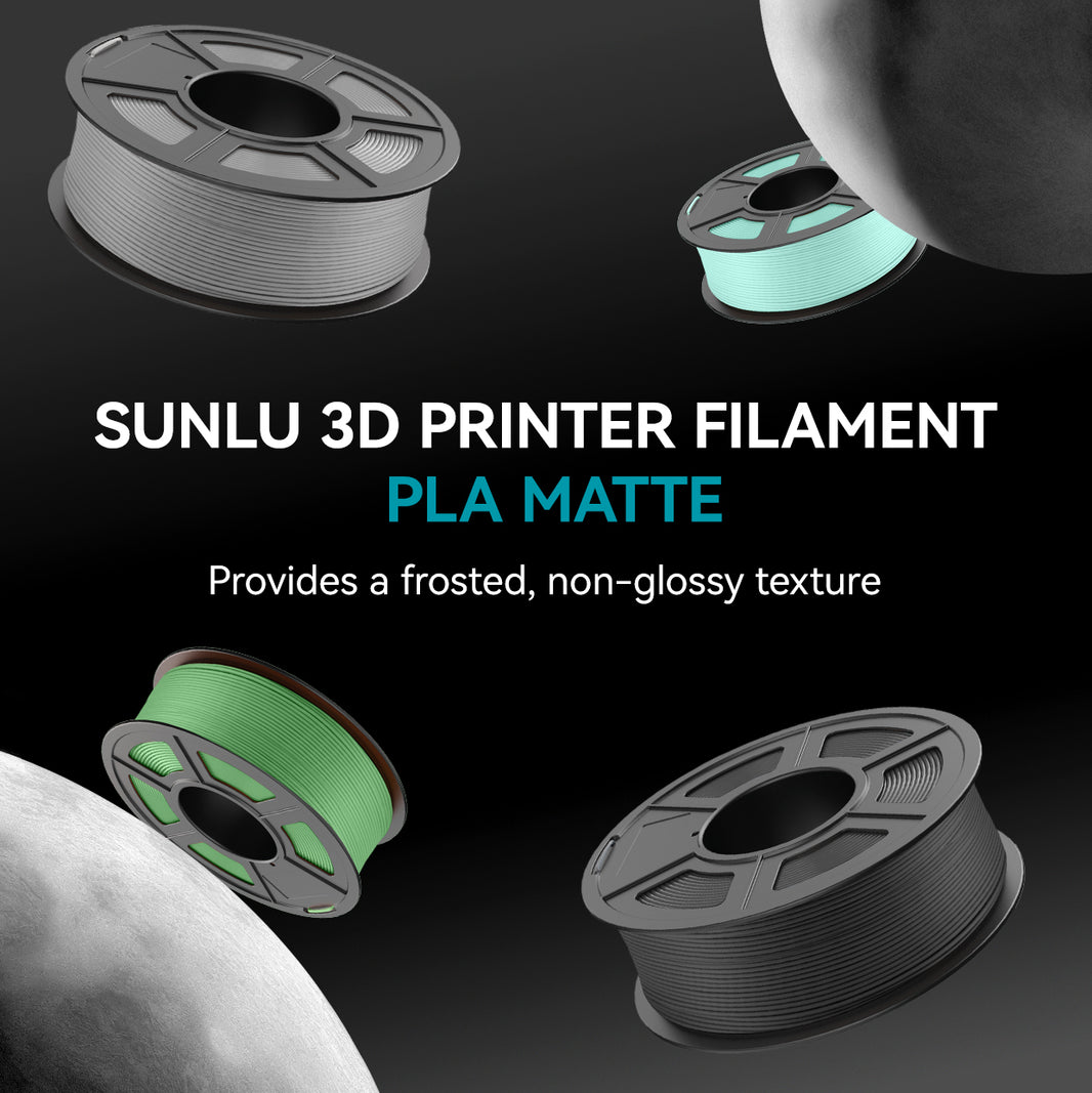 Matte Pla Example SUNLU Matte PLA Filament | Premium Frosted Finish