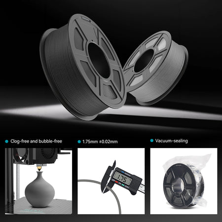 [MOQ: 6KG] High Speed Matte PLA 3D Printer Filament 1KG