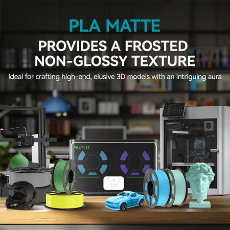 [MOQ: 6KG] High Speed Matte PLA 3D Printer Filament 1KG