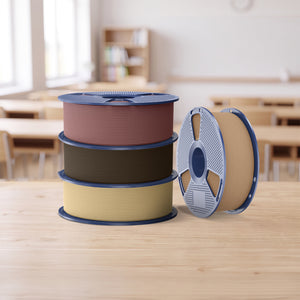 [MOQ: 3KG] Optimized Wood PLA 3D Printer Filament 1KG, Optimized and Upgraded Wood Texture