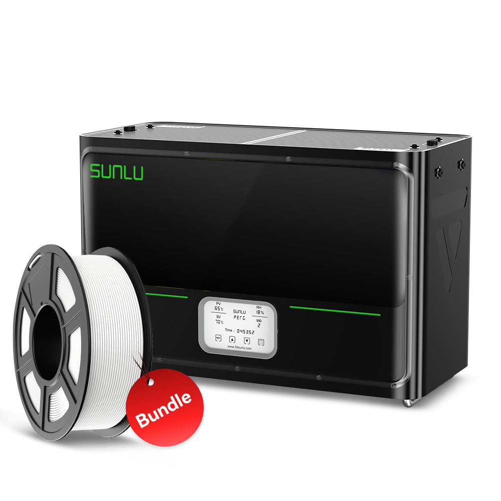 ⚡20%off Black Friday Flash Sale | SUNLU FilaDryer S4, Temperature Balance and High Efficiency, the First Dryer for 4 Spools Capacity
