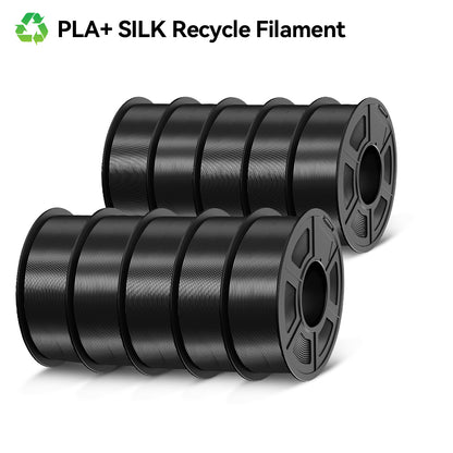 10KG SILK Recycled Filament SILK 3D Printer Filament 1KG/Roll