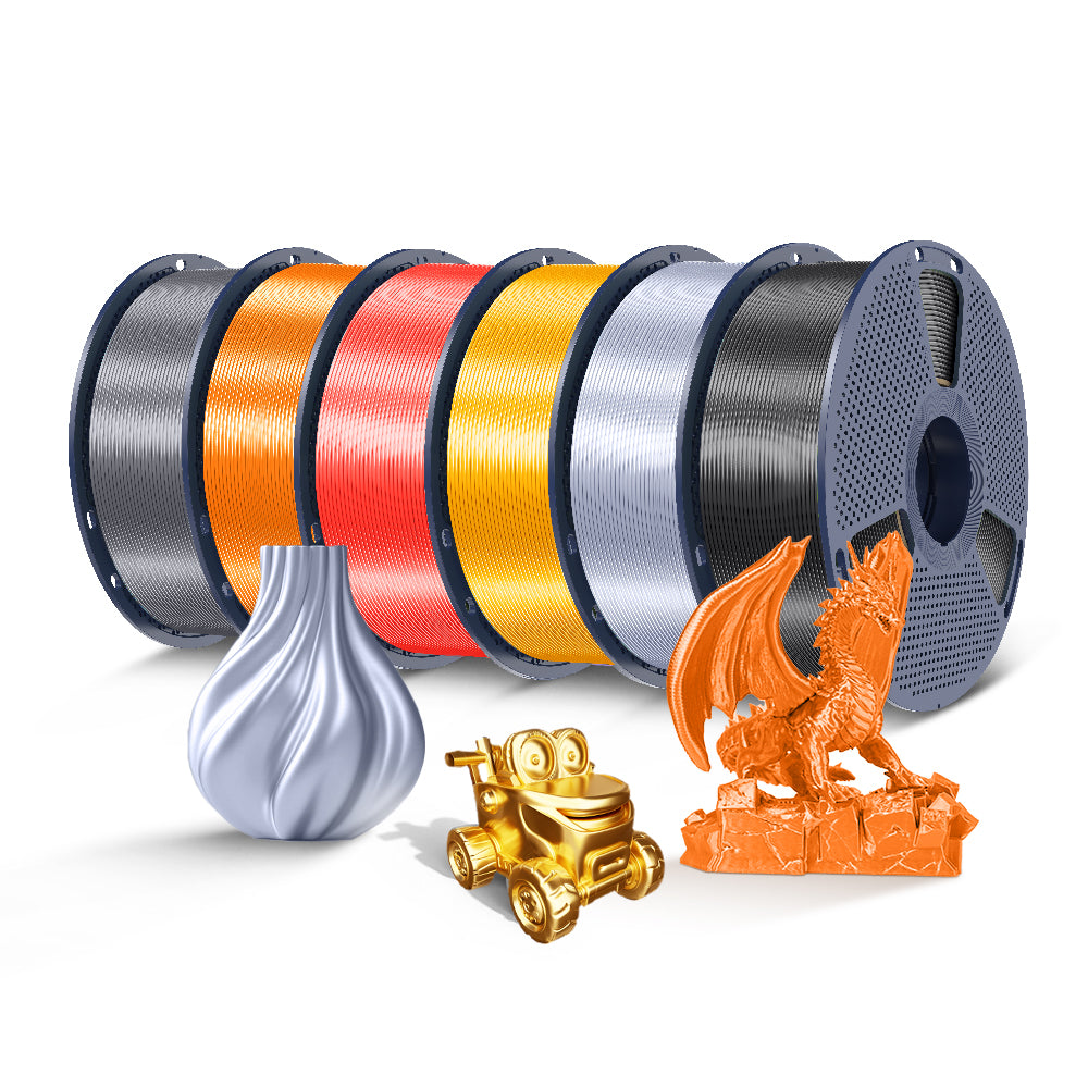 [MOQ: 6KG] SILK 3D Printer Filament 1KG