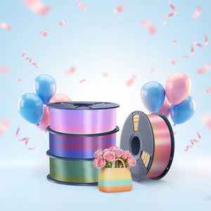[MOQ : 3 KG] Filament d'imprimante 3D PLA Rainbow et SILK Rainbow 1 KG