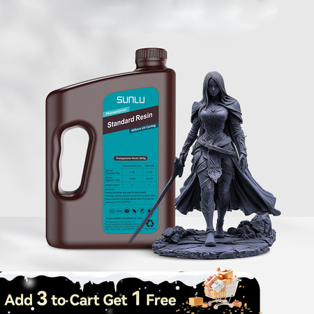 [Get 3 for the Price of 2] 3000G Standard Resin,  Standard Plus Resin, ABS Like Resin, Water-wash Standard Resin, High-tough Resin