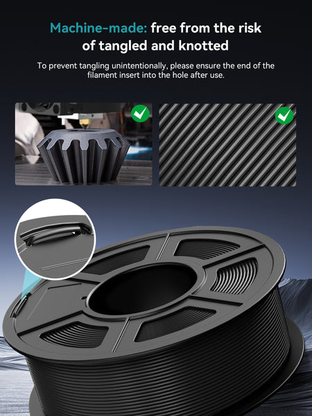 [Disponible en México] PLA, Filamento para impresora 3D SUNLU PLA 1kg