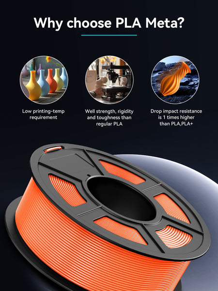 [Bigger Size, Longer Use, No Waste] 3KG Large Spool PLA Series 3D Printer Filament Collection