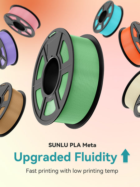 [Bigger Size, Longer Use, No Waste] 3KG Large Spool PLA Series 3D Printer Filament Collection