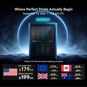 [Pre-order Coming soon] FilaDC i10 Filament Dehumidifying Cabinet