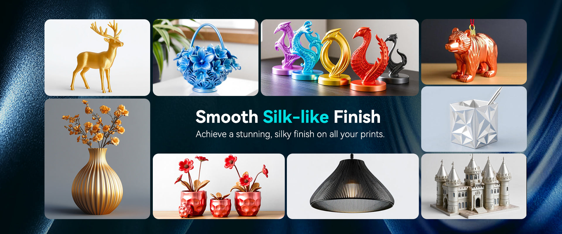 SUNLU Silk PLA+ ipeksi doku - görsel 5