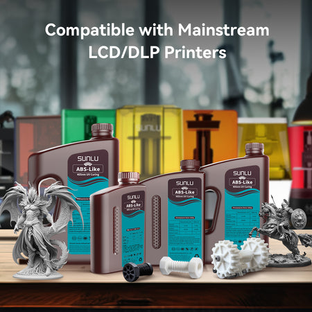 [USA Prime Deal] 1000g ABS Like Resin and Water-wash ABS Like Resin