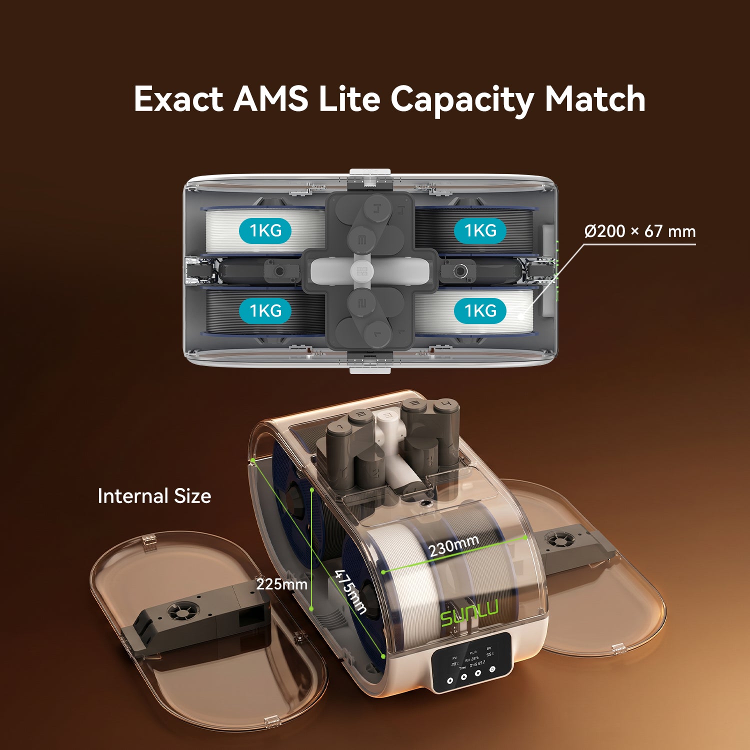 SUNLU Official Store | SUNLU AMS Lite Heater, Upgraded your Bambu