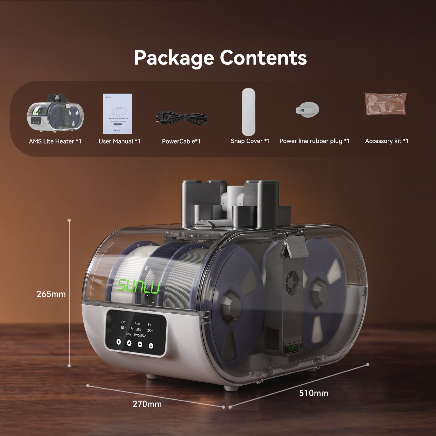 SUNLU Official Store | SUNLU AMS Lite Heater, Upgraded your Bambu