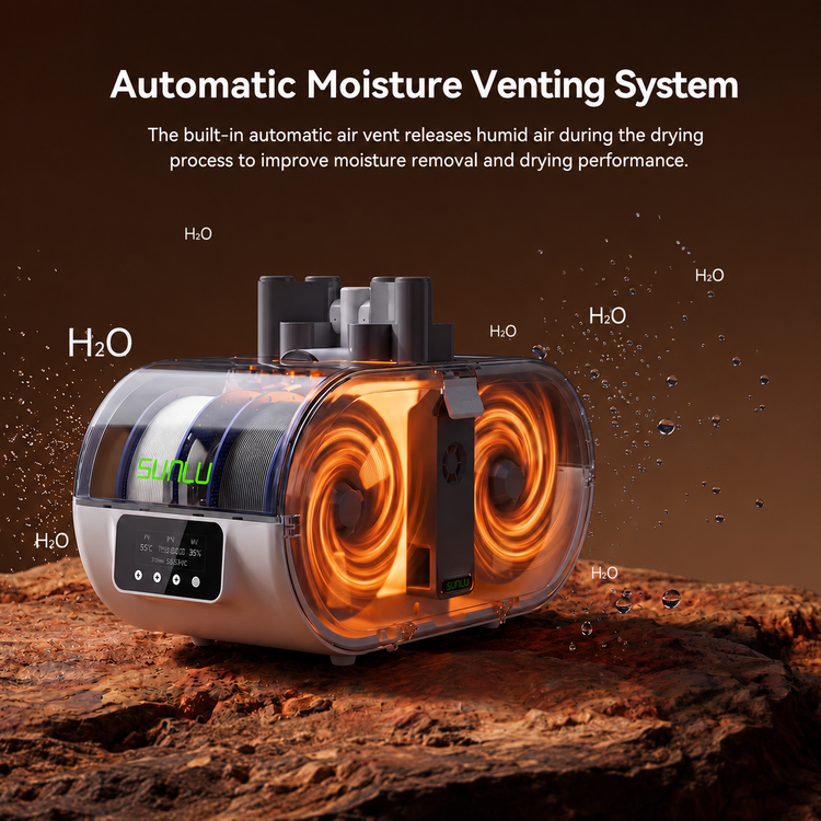 SUNLU AMS Lite Heater, AMS Lite Enclosure, Dual-airflow ensures perfect prints.Up to 70°C, supports PLA/PETG/ABS/ASA/PA