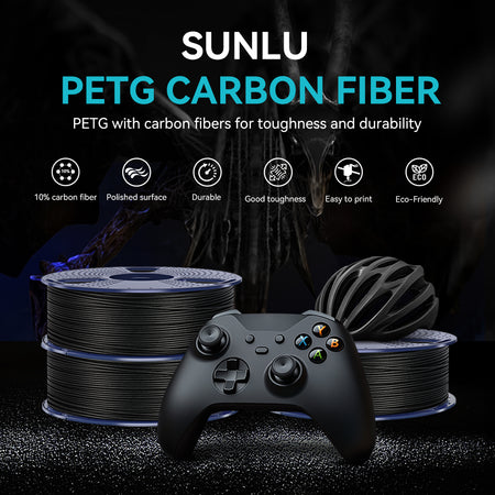 PETG-CF(PETG Carbon Fiber) 3D Printer Filament 1KG