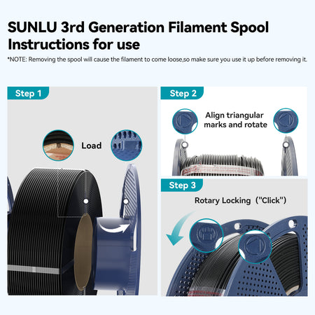 [Disponible en México] PLA+, Filamento para impresora 3D SUNLU PLA+(PLA Plus) 1kg