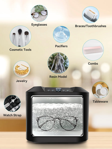 Ultrasonic Cleaner 2.7L with Multi-Speed Options and Time Control